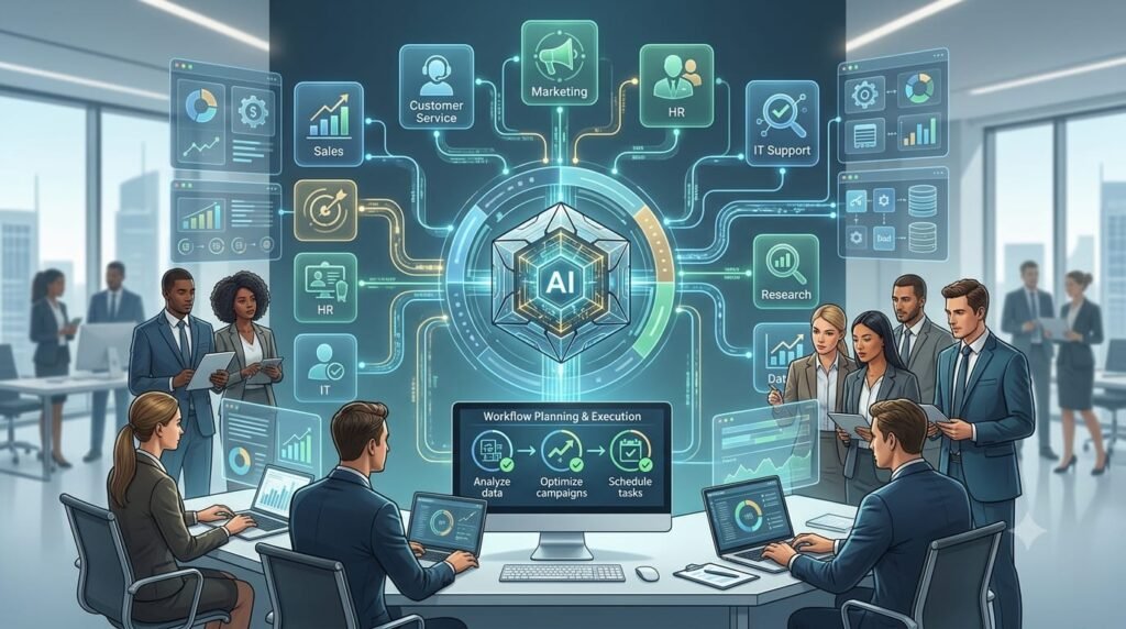 AI agents for business automating connected workflows