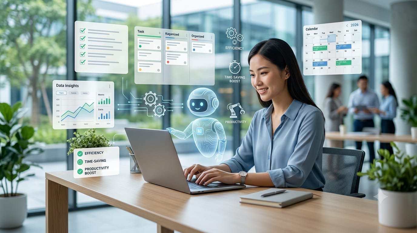 AI Productivity tools helping users work smarter and save time