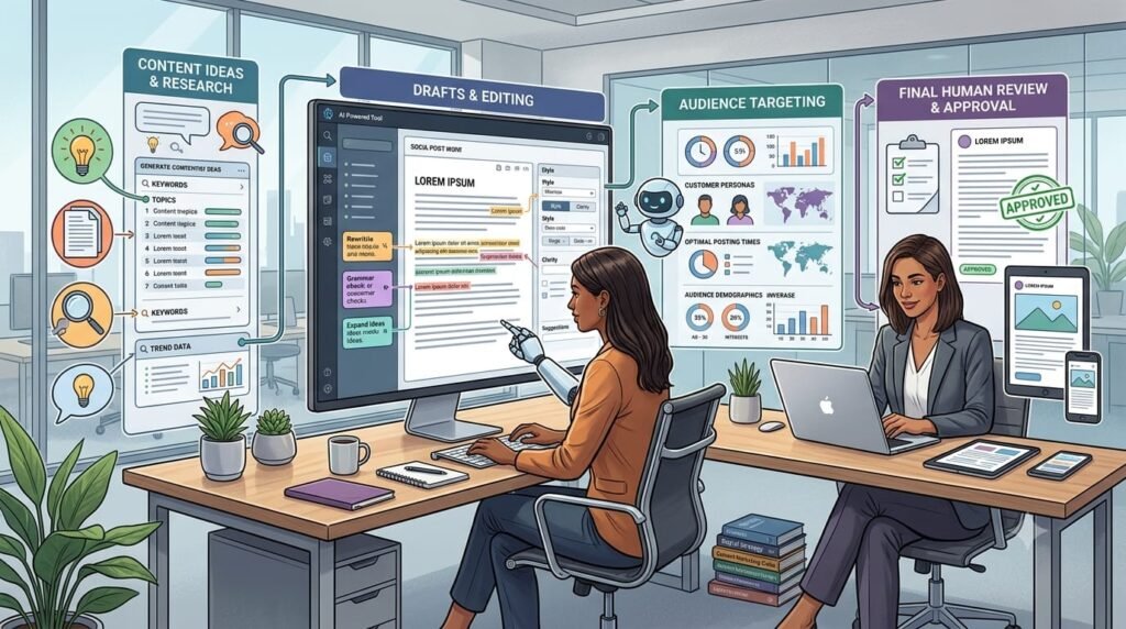 AI tools for marketing content creation