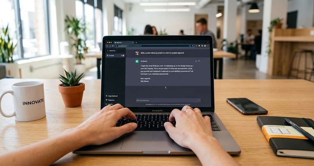 Claude AI writing email replies automatically