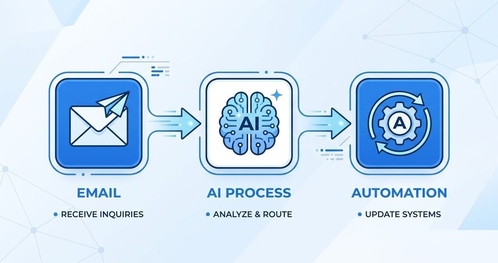 automate email workflow using AI tools