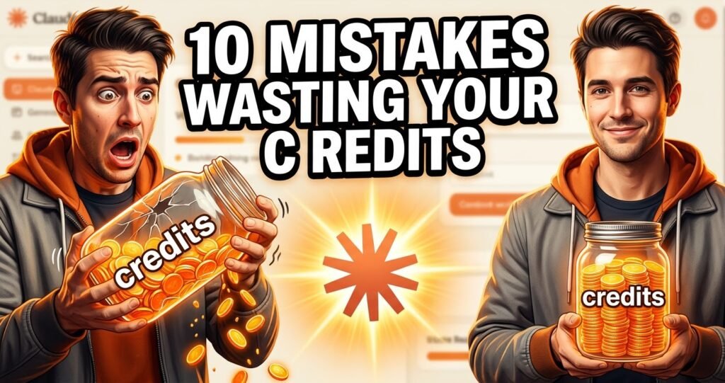 Claude prompt mistakes that waste credits